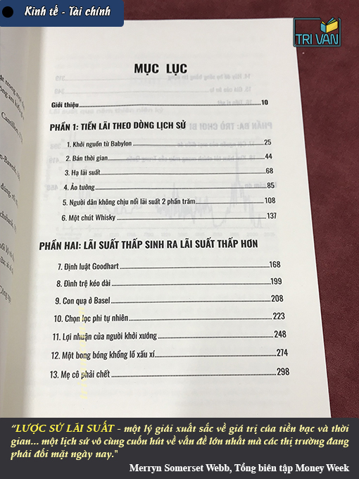 Lược Sử Lãi Suất: Câu Chuyện Về Dòng Vốn Và Cách Tiền Bạc Định Hình Thế Giới Hiện Đại - Edward Chancellor