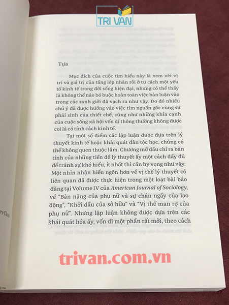 Lý Thuyết Tầng Lớp Nhàn Rỗi - Thorstein Veblen
