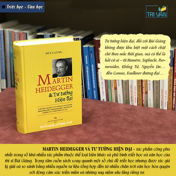 Martin Heidegger và Tư tưởng hiện đại - Bùi Giáng (Tái bản 2019)