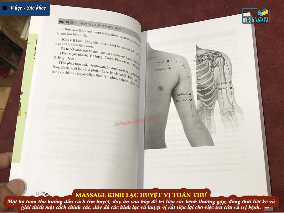 Massage Kinh Lạc Huyệt Vị Toàn Thư - Tra Vĩ (Tái bản 2026)