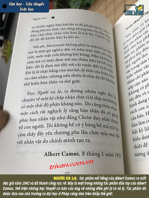Người Xa Lạ - Albert Camus (tái bản)