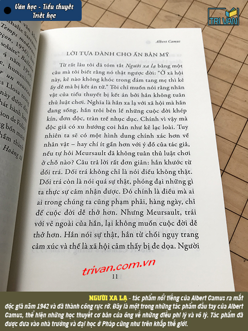 Người Xa Lạ - Albert Camus (tái bản)