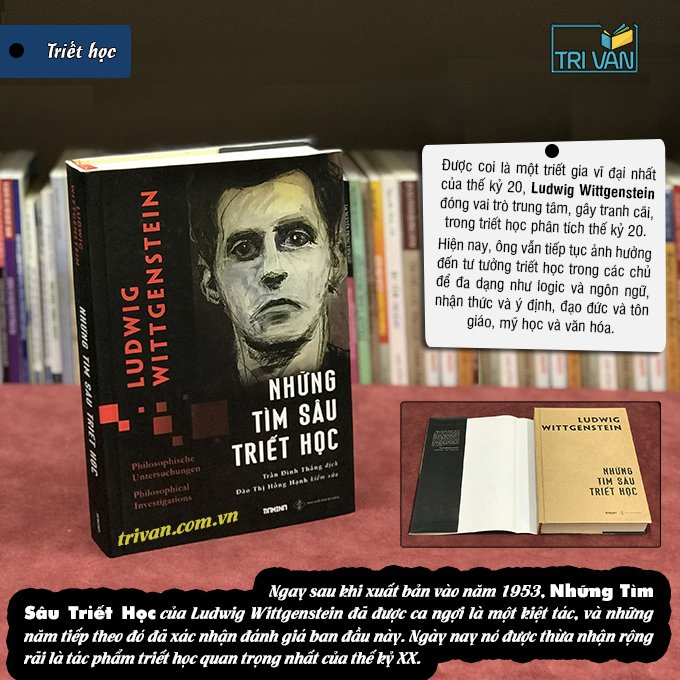 Những tìm sâu triết học - Ludwig Wittgenstein (bìa cứng)