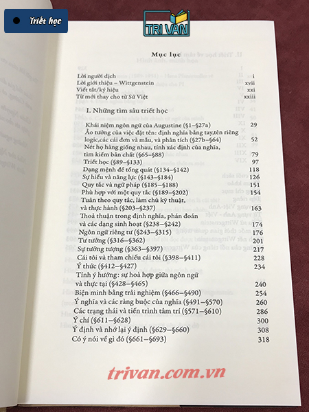 Những tìm sâu triết học - Ludwig Wittgenstein (bìa cứng)