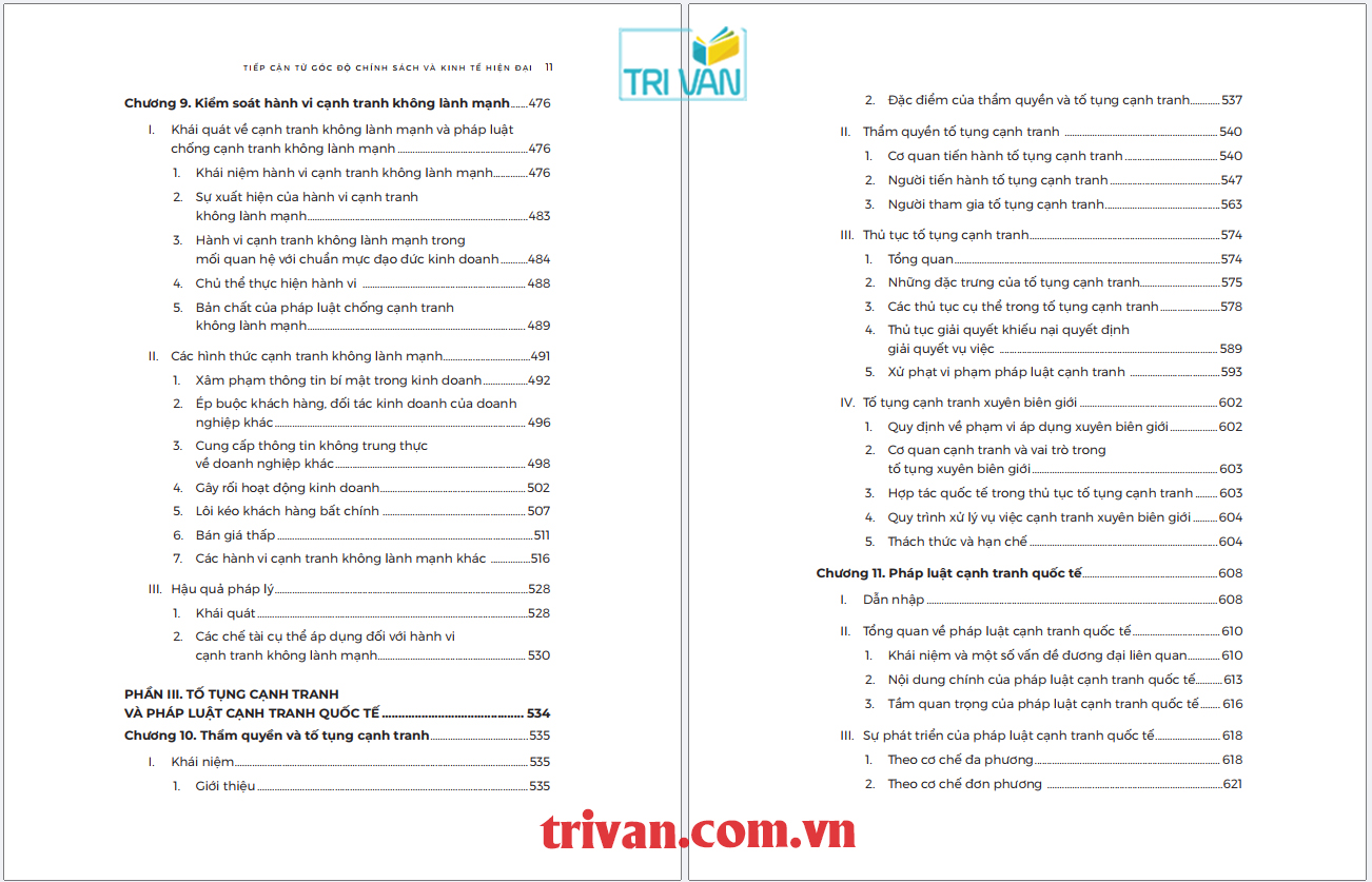 Pháp luật cạnh tranh - Tiếp cận từ góc độ chính sách và kinh tế hiện đại - PGS.TS. Tăng Văn Nghĩa