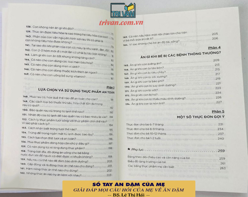Sổ tay ăn dặm của mẹ - BS. Lê Thị Hải