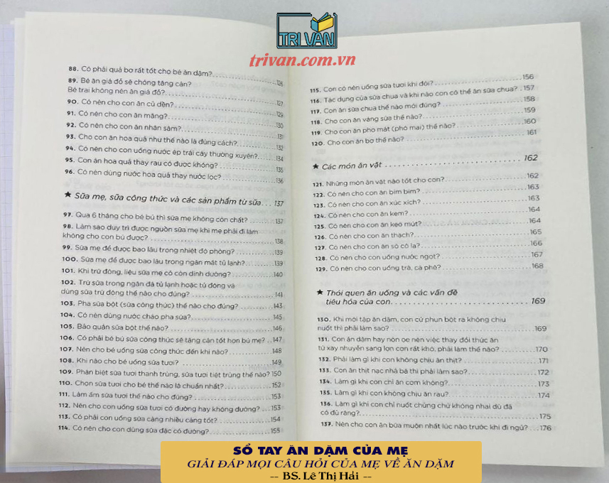 Sổ tay ăn dặm của mẹ - BS. Lê Thị Hải