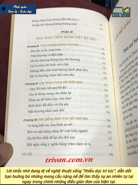 Sống Với Trái Tim Biết Đủ: Lòng biết đủ - An nhiều hơn - Thích Pháp Hòa