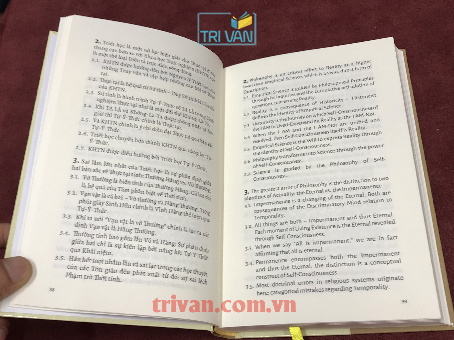 Ta là - Những khúc mắc siêu hình học - Nguyễn Hữu Liêm (Song ngữ Việt - Anh)