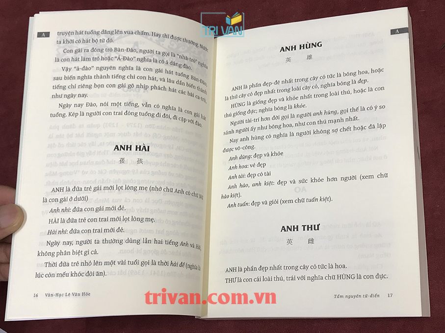 Tầm Nguyên Từ Điển - Vân Hạc Lê Văn Hòe