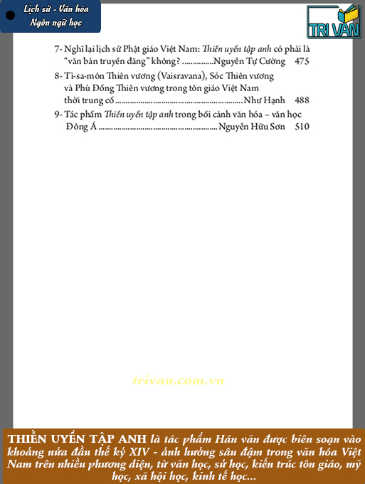 Thiền uyển tập anh