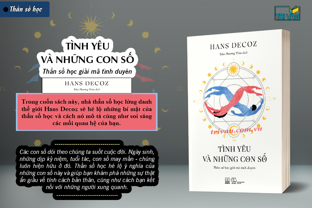 Tình yêu và những con số - Thần số học giải mã tình duyên - Hans Decoz