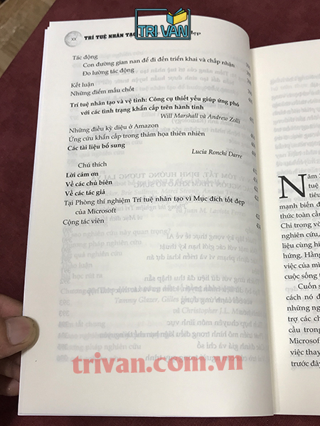Trí tuệ nhân tạo vì mục đích tốt đẹp: Ứng dụng trong phát triển bền vững, hoạt động nhân đạo và y tế - Juan M. Lavista Ferres - William B. Weeks