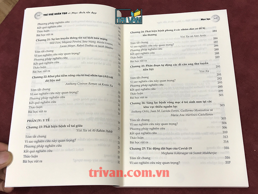 Trí tuệ nhân tạo vì mục đích tốt đẹp: Ứng dụng trong phát triển bền vững, hoạt động nhân đạo và y tế - Juan M. Lavista Ferres - William B. Weeks