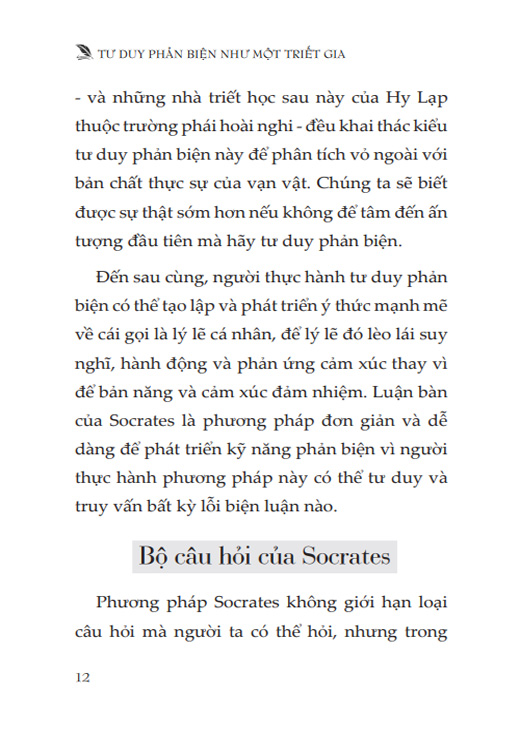 Tư Duy Phản Biện Như Một Triết Gia - Albert Rutherford