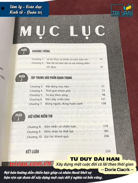 Tư duy dài hạn - Dorie Clark