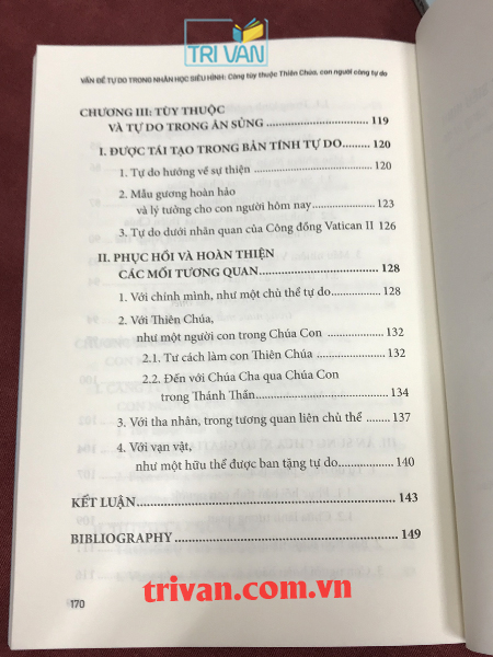 Vấn đề tự do trong nhân học siêu hình - Càng phụ thuộc Thiên Chúa, con người càng tự do - Piô Phan Văn Tình, OMI