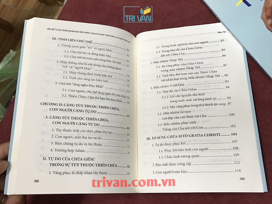 Vấn đề tự do trong nhân học siêu hình - Càng phụ thuộc Thiên Chúa, con người càng tự do - Piô Phan Văn Tình, OMI