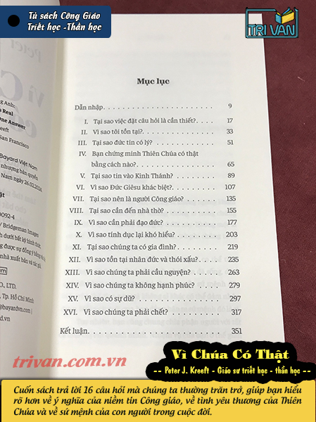 Vì Chúa Có Thật - Peter J. Kreeft