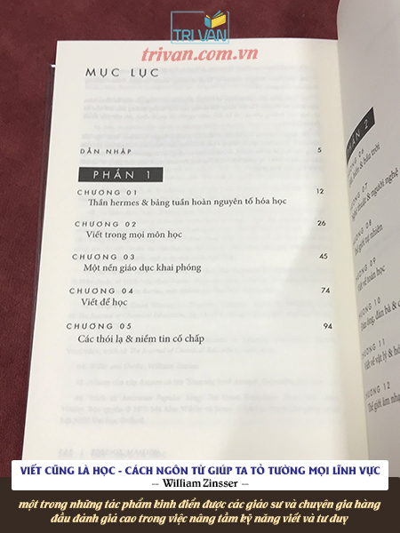 Viết cũng là học - William Zinsser