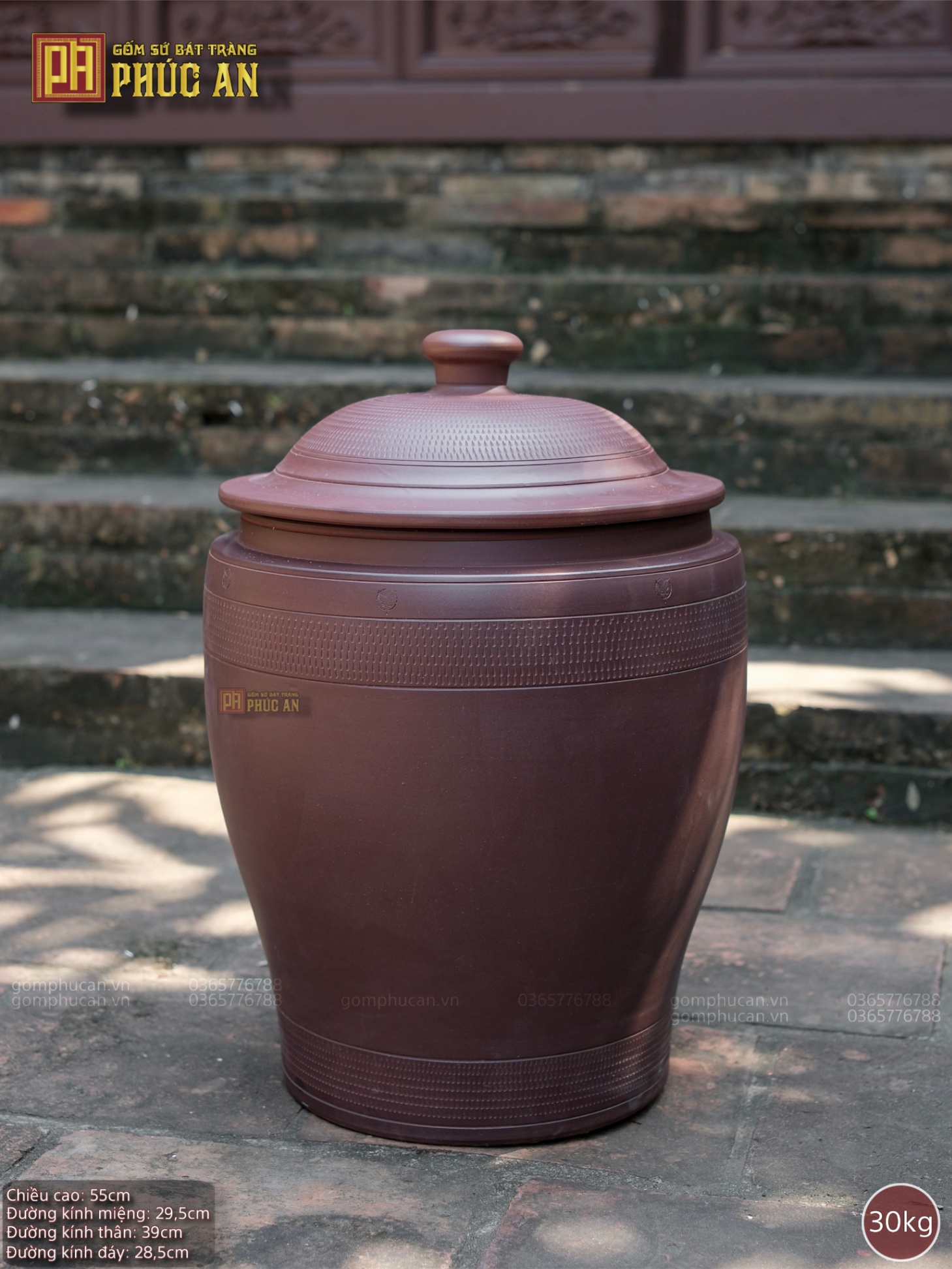 Hũ gạo 30kg