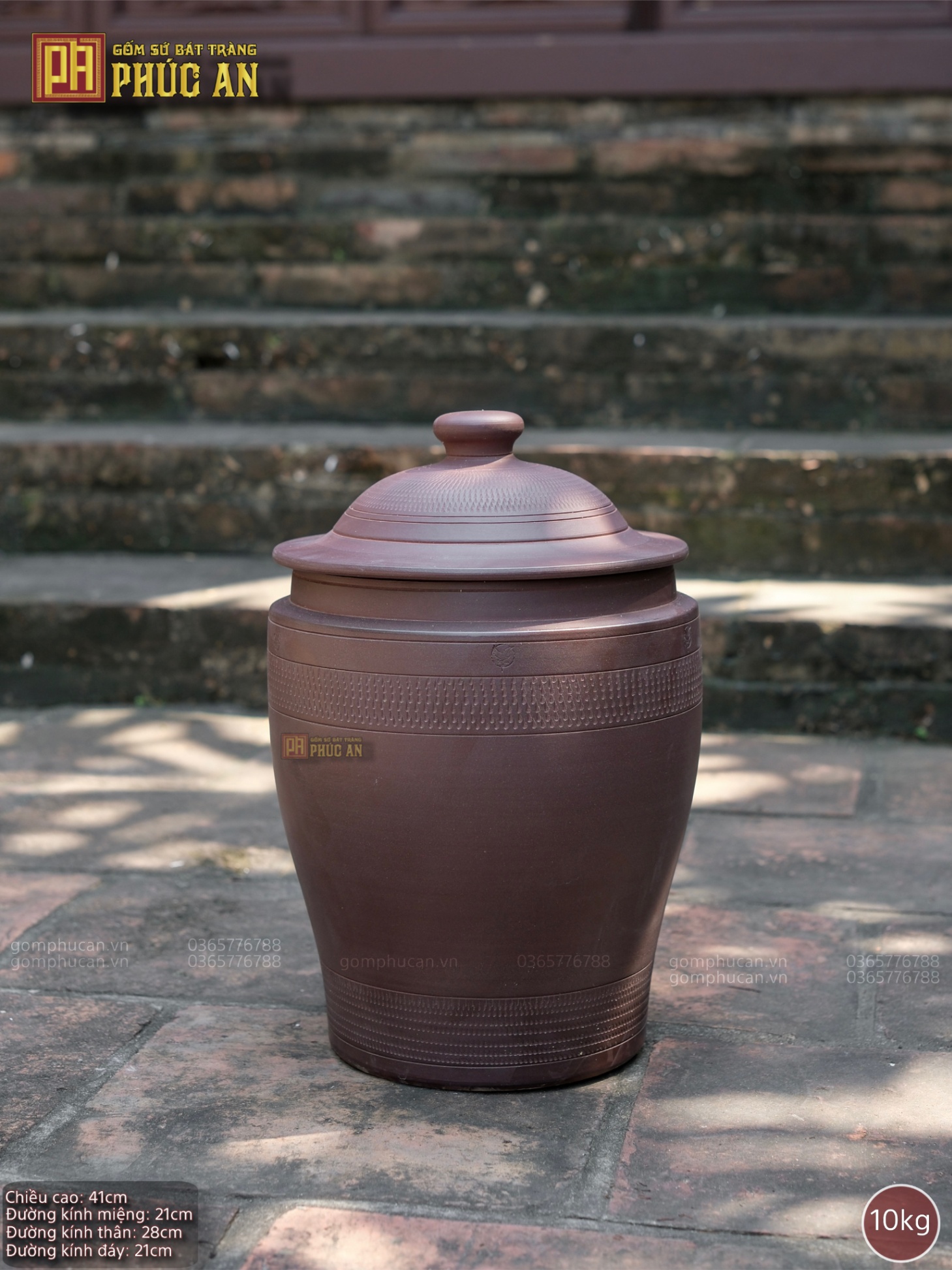 Hũ gạo 10kg