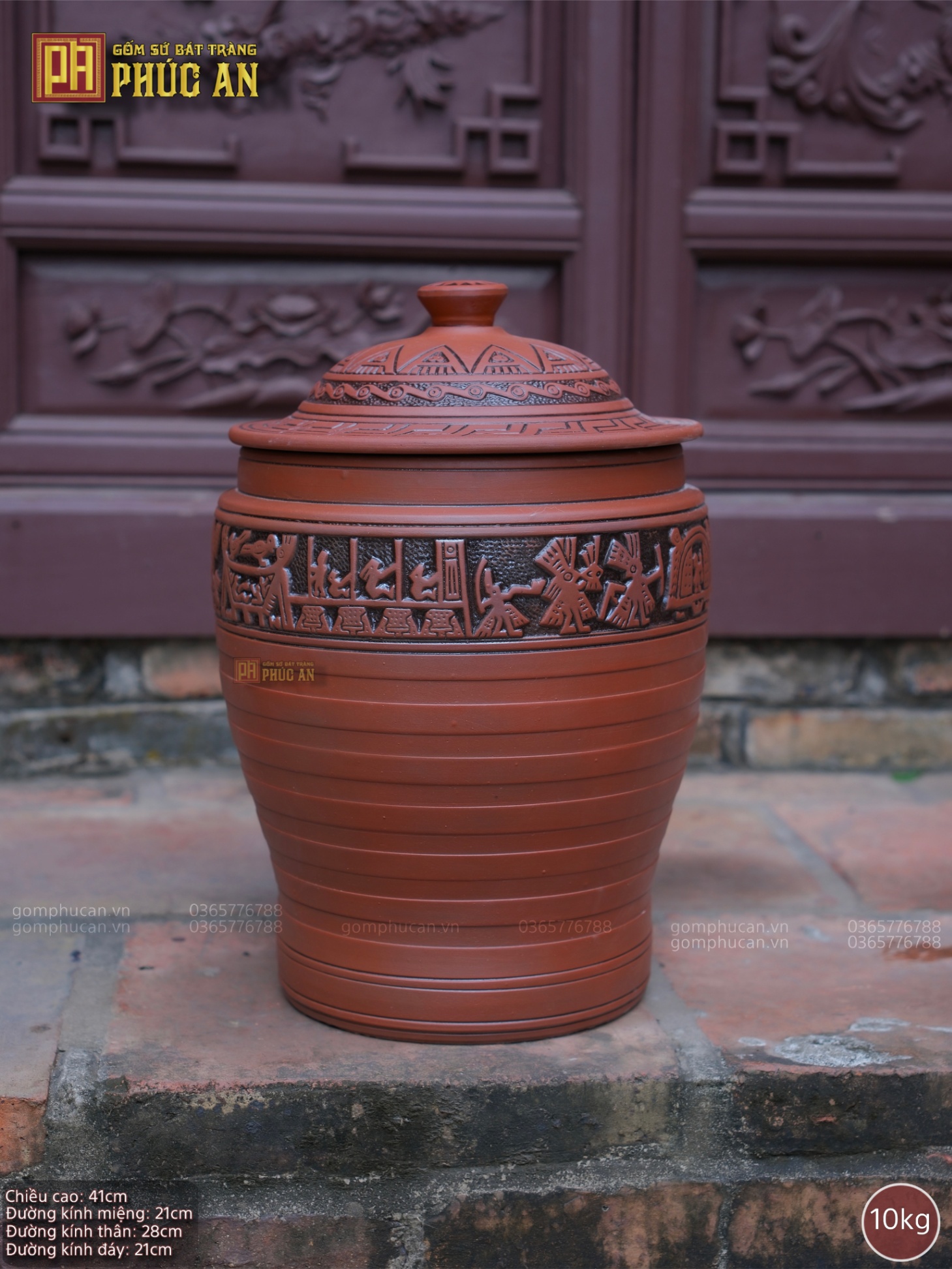 Hũ Gạo Đông Sơn 10kg