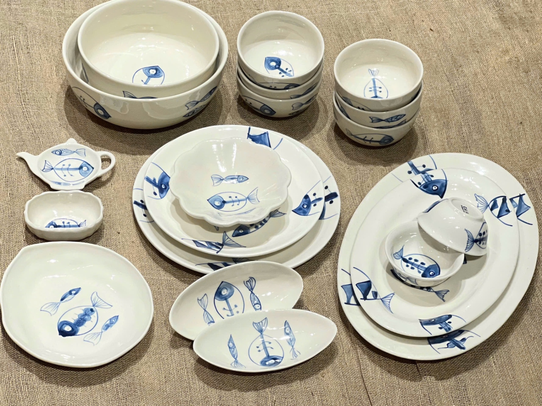Bộ cá xanh GAA001