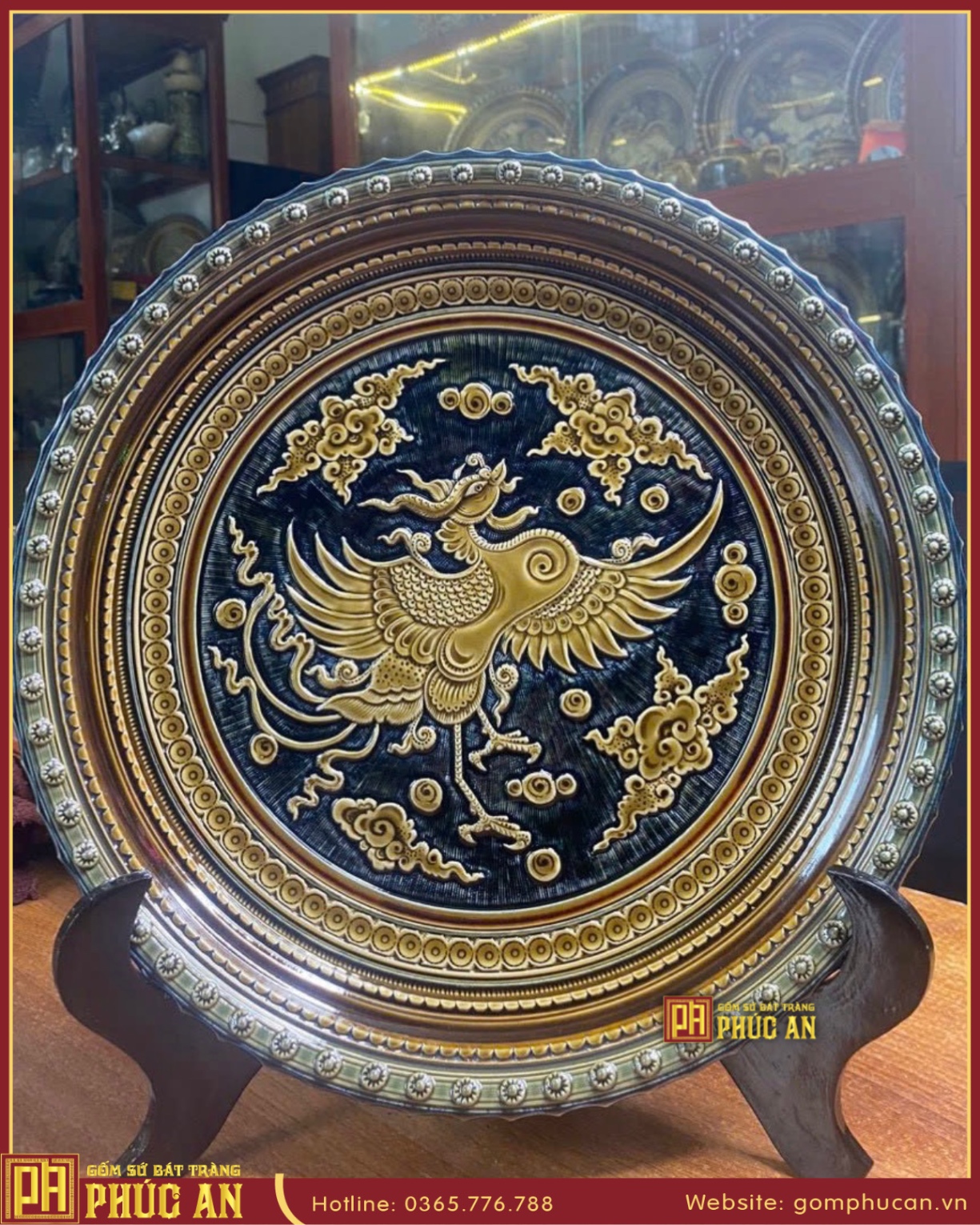 Đĩa cảnh khắc tay HMO06