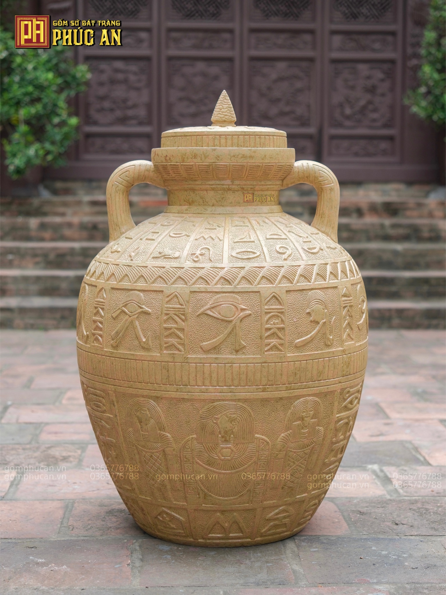 Chum sành không tráng men 