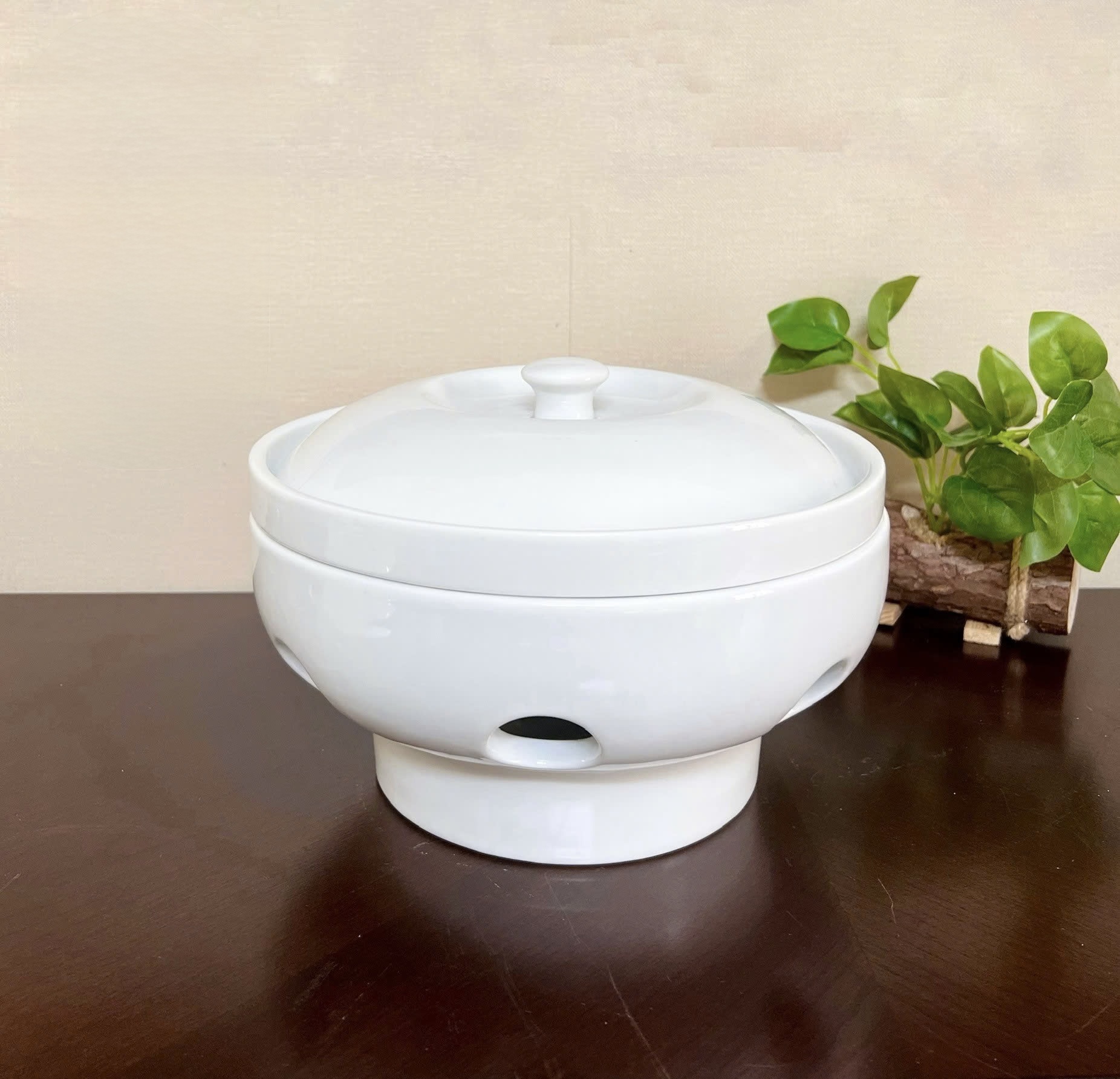 Bếp tròn hâm nóng có nắp