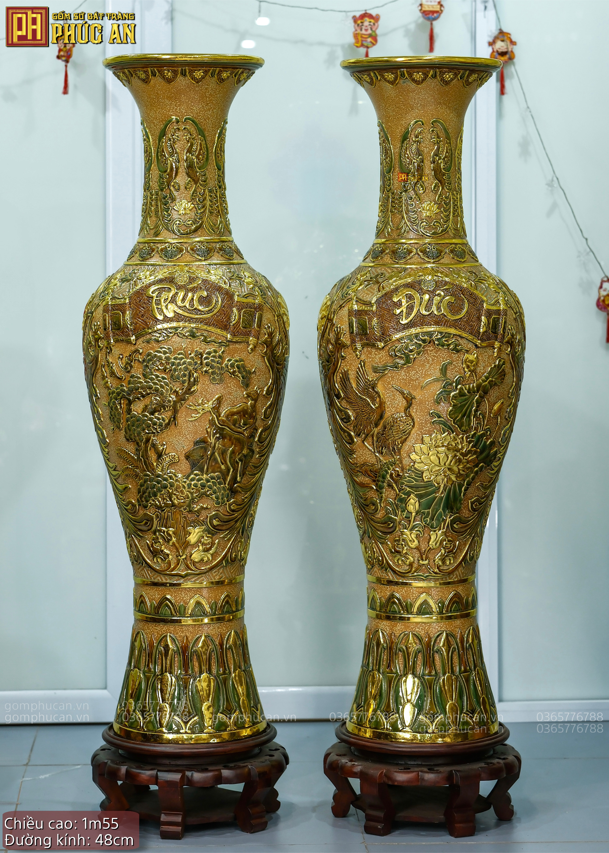 Lọ Lộc Bình 1m55 