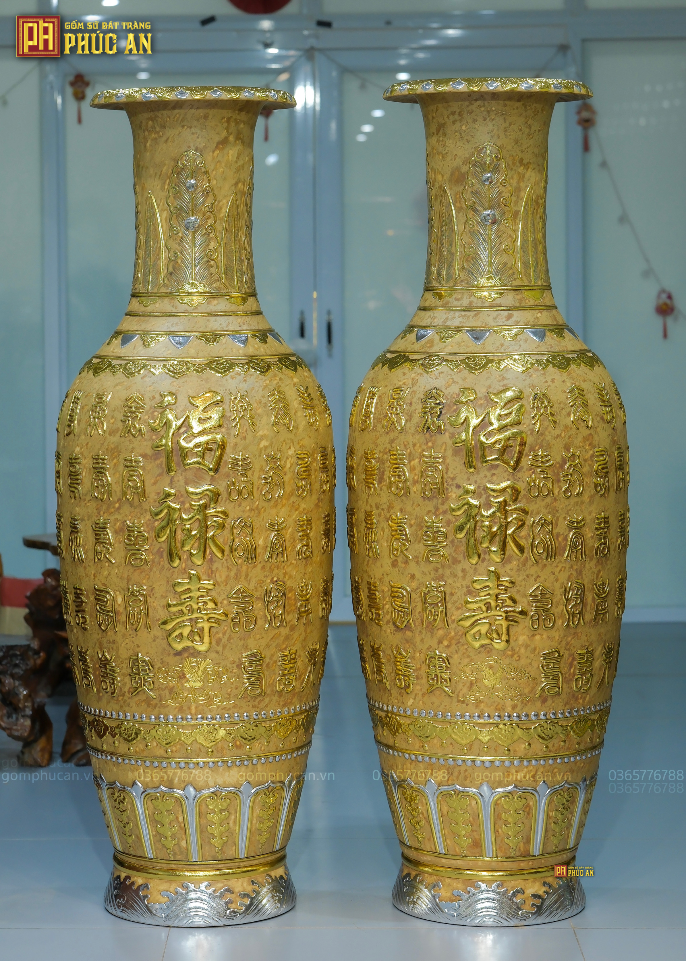 Lọ lộc bình 1m8 6