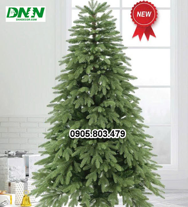 |NEW| CÂY THÔNG PE MIX PVC NAN XANH CAO 1M5 1M8 2M1 2M4