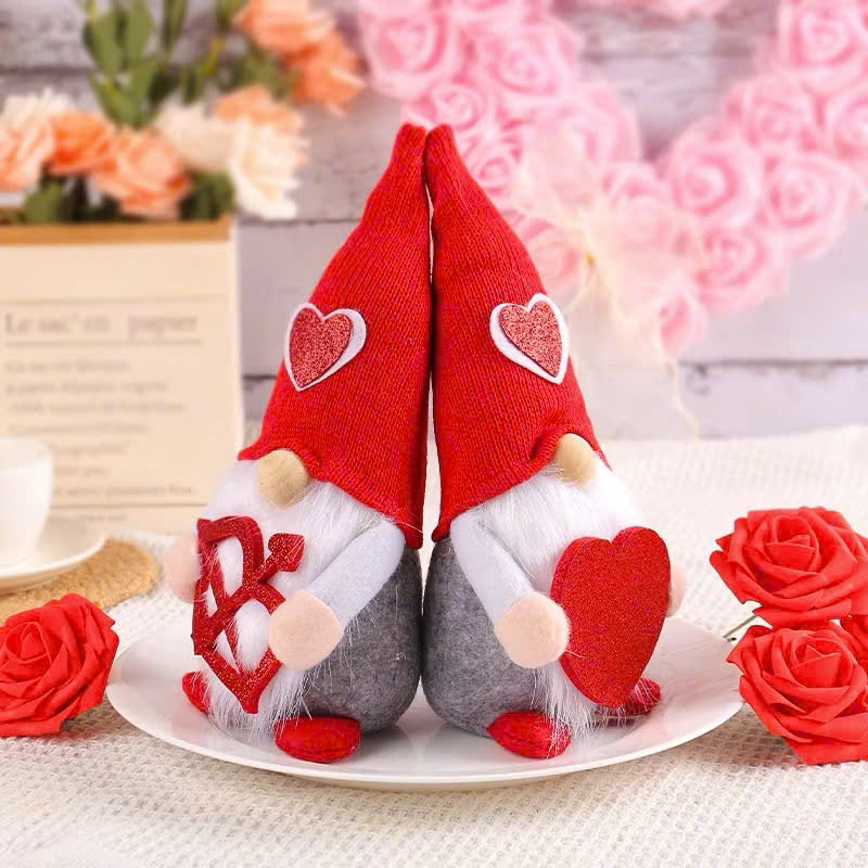 Búp Bê vô diện Gnome trang trí lễ tình nhân, trang trí nhà cửa, giáng sinh size 24cm
