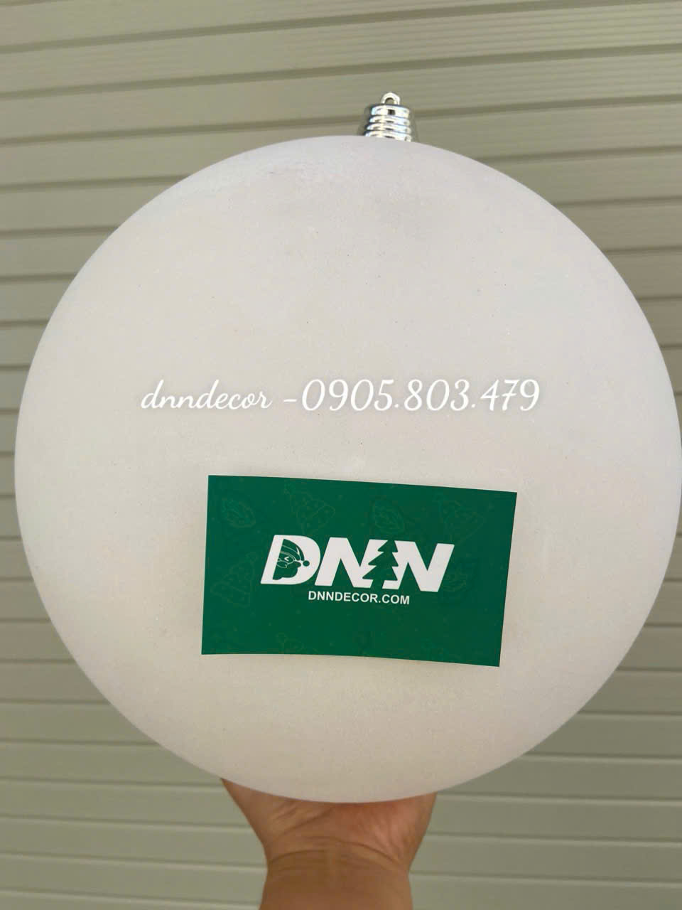 Châu nhung trắng size đại 16cm - 20cm - 30cm