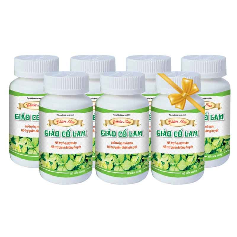 Thiên bảo Giảo cổ lam - Combo mua 06 hộp tặng 01 hộp cùng loại