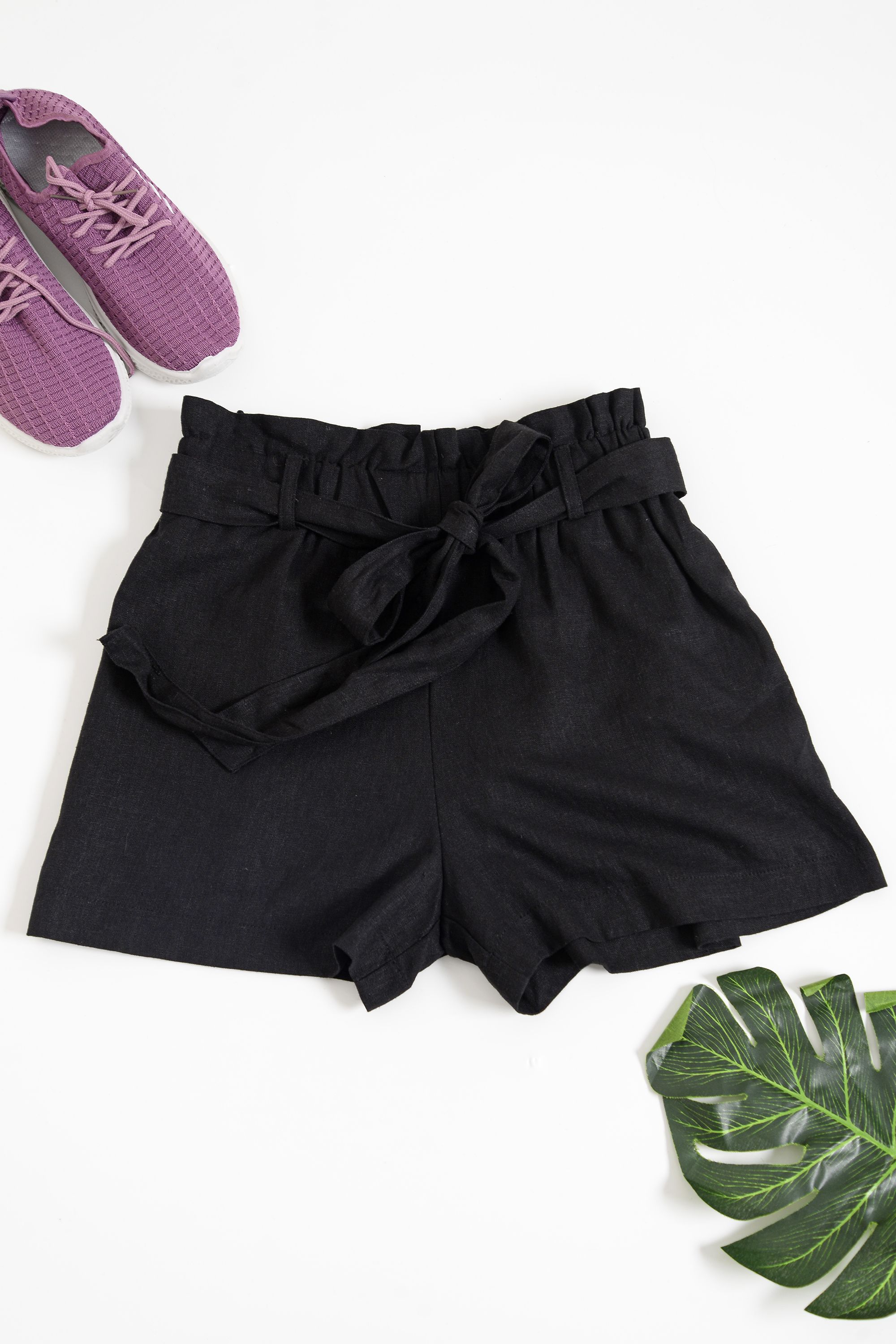 Quần short linen DOUBLE ZERO