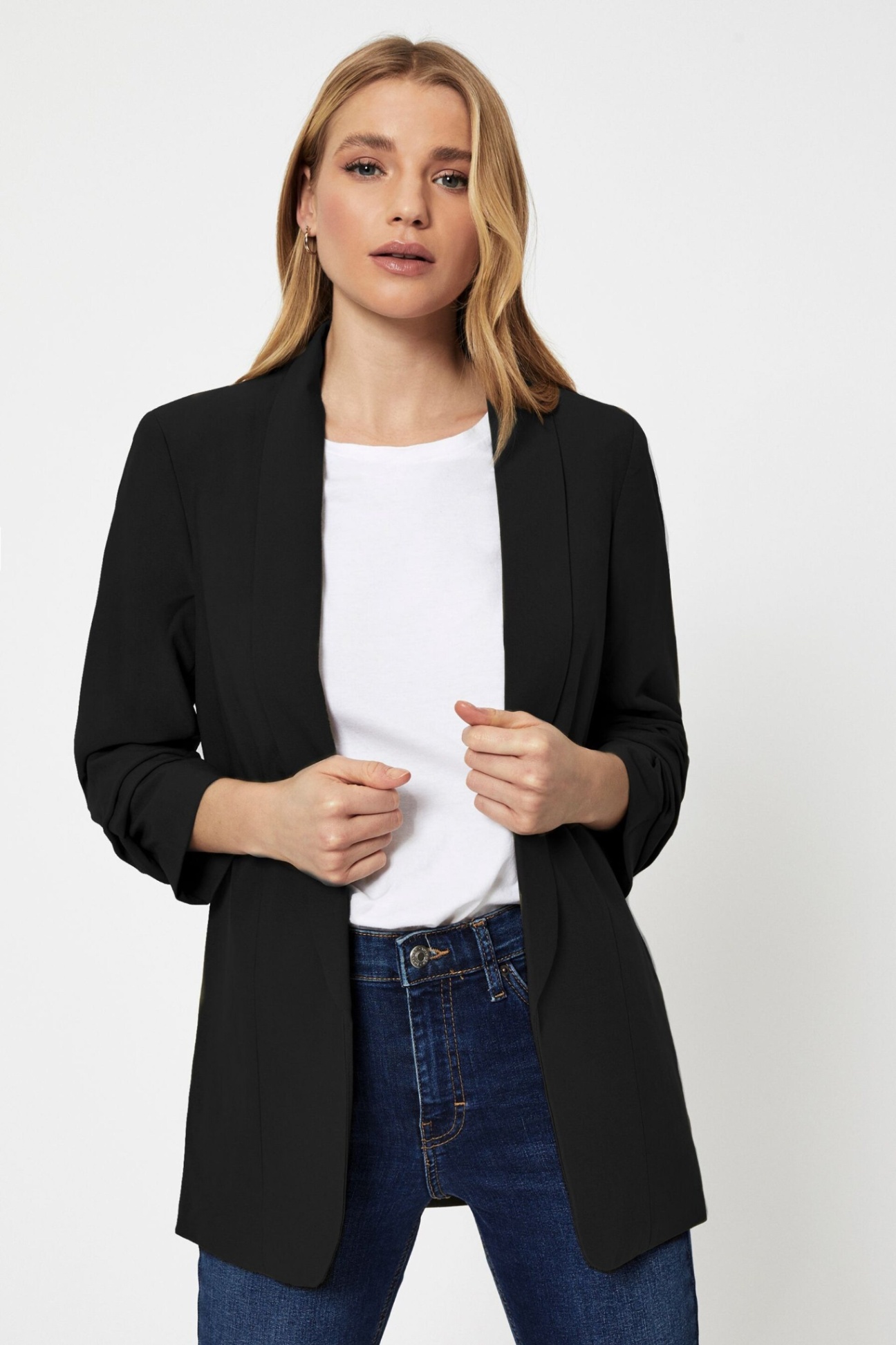 Áo Blazer PR1M4RK không cài khuy