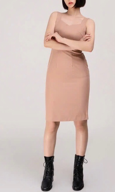 Đầm bút chì xuất Hàn