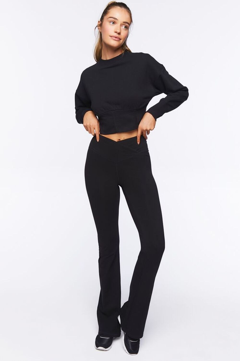 Quần F21 lưng đắp chéo