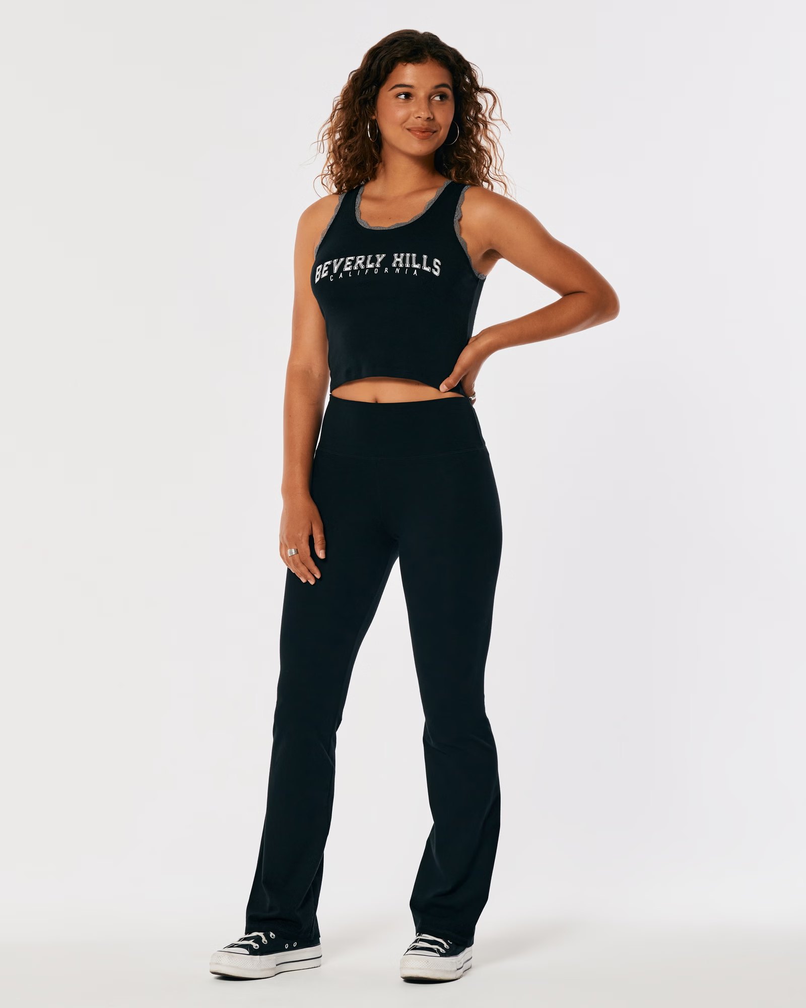 Quần H0LISTER legging ống đứng