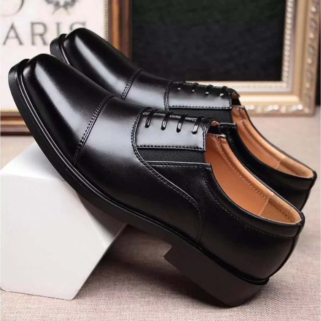 Giày tây nam da mềm, đế cao, đã khâu đế, size từ 38 đến 43 thời thượng - GD