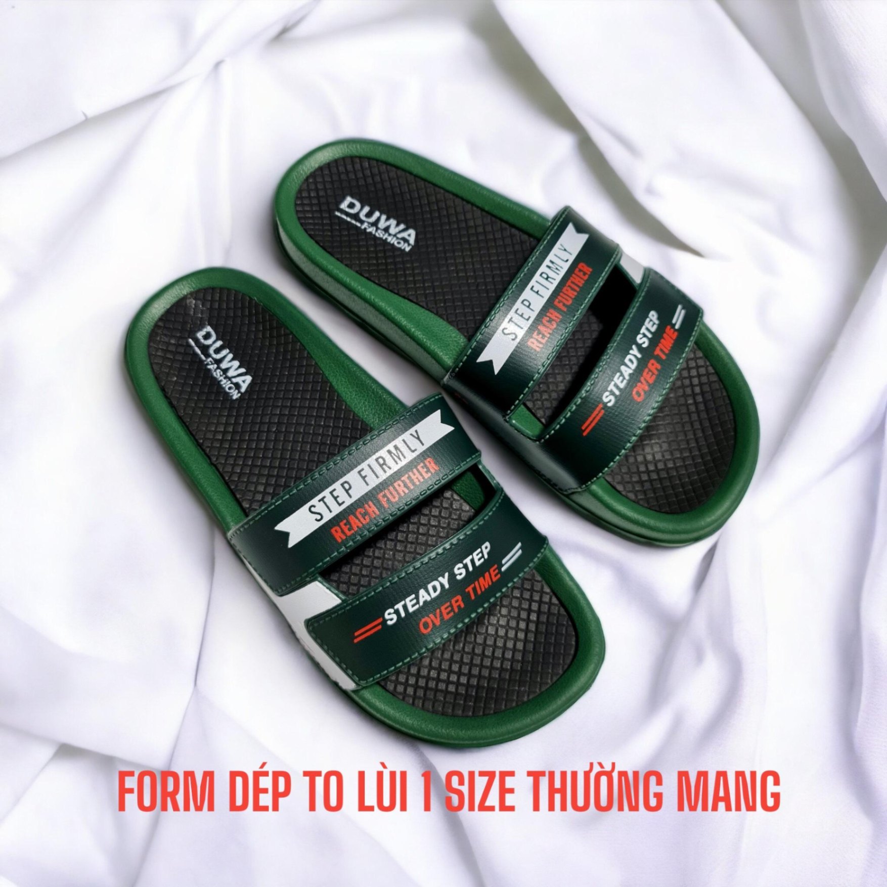 (Chọn lùi 1 size) Dép quai ngang thời trang nam nữ - DH209-1