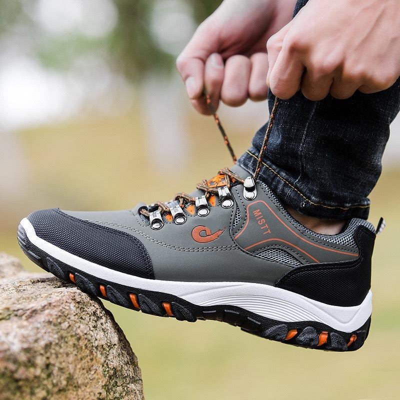 Giày thể thao sneaker đế cao su mistt thời trang, giày phượt nam