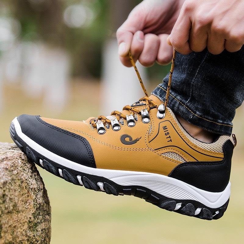 Giày thể thao sneaker đế cao su mistt thời trang, giày phượt nam