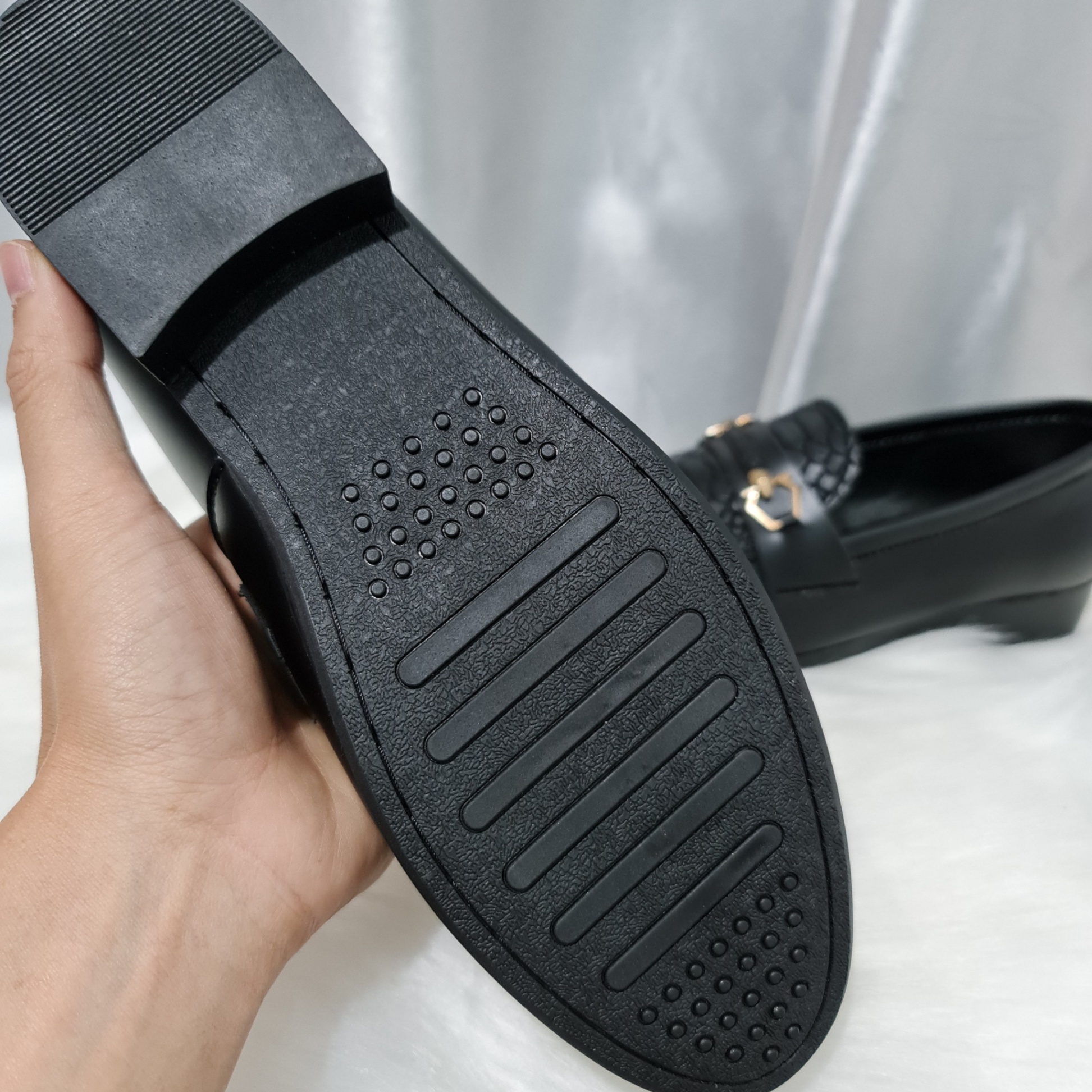 Giày tây nam da mềm dập nổi, đế khâu size từ 38 đến 43