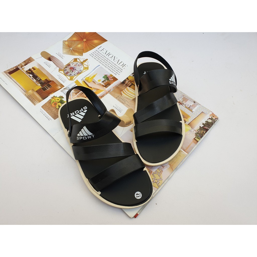 Sandal-dép quai cao su, đế nhựa dẻo, mang êm không thấm nước, sandal học sinh