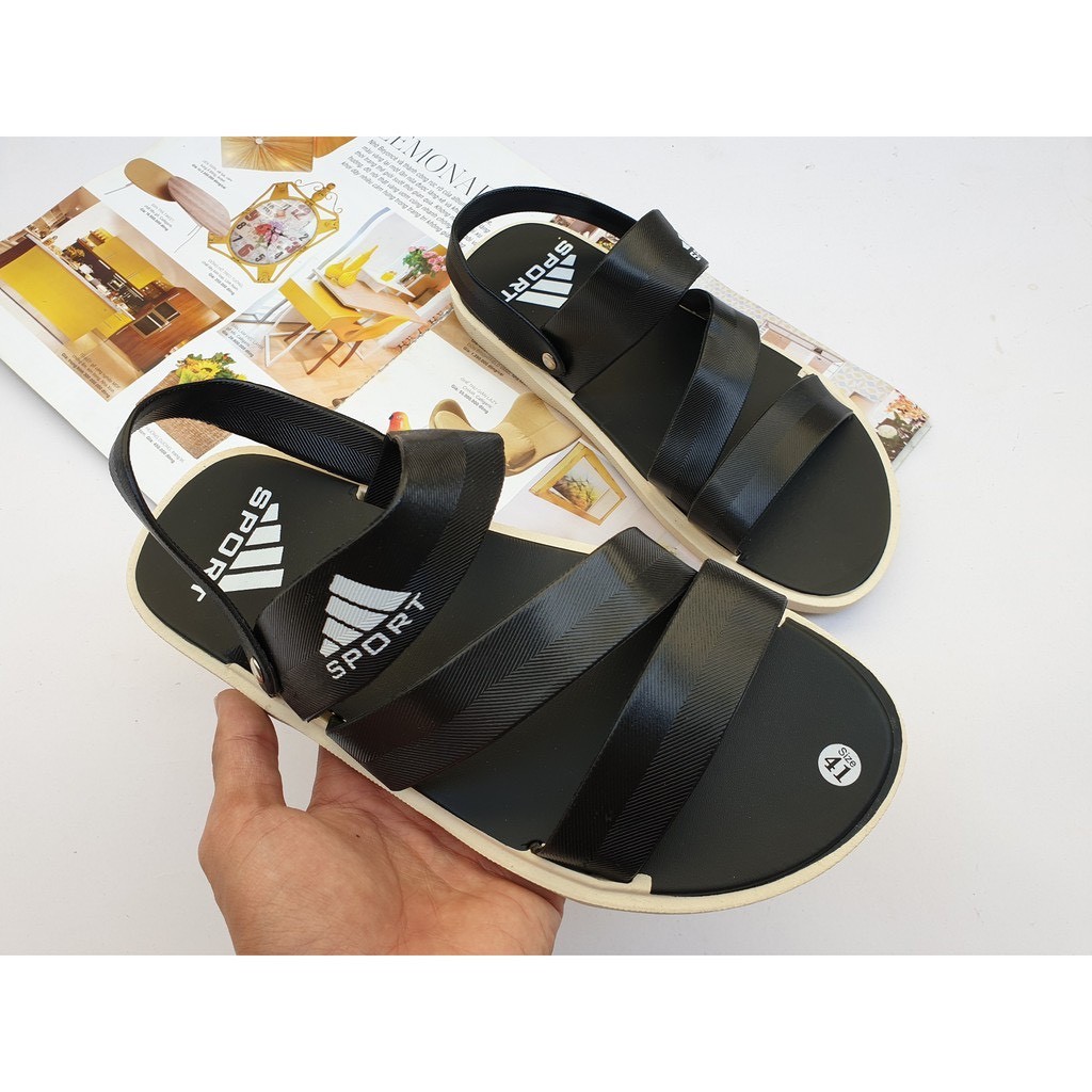 Sandal-dép quai cao su, đế nhựa dẻo, mang êm không thấm nước, sandal học sinh