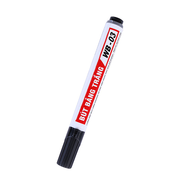 Hộp 10 bút lông bảng trắng xóa được Thiên Long WB-03 - nét 2.5mm